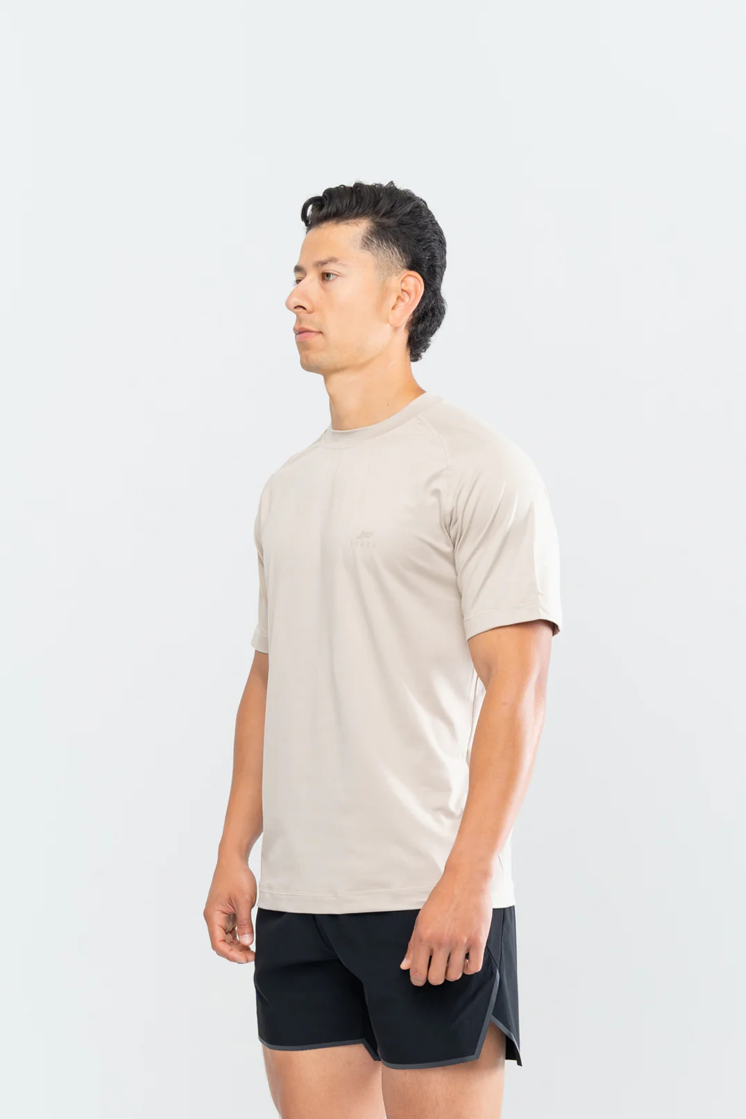 CORE PERFORMANCE SHORT SLEEVE - TAUPE - Image 5