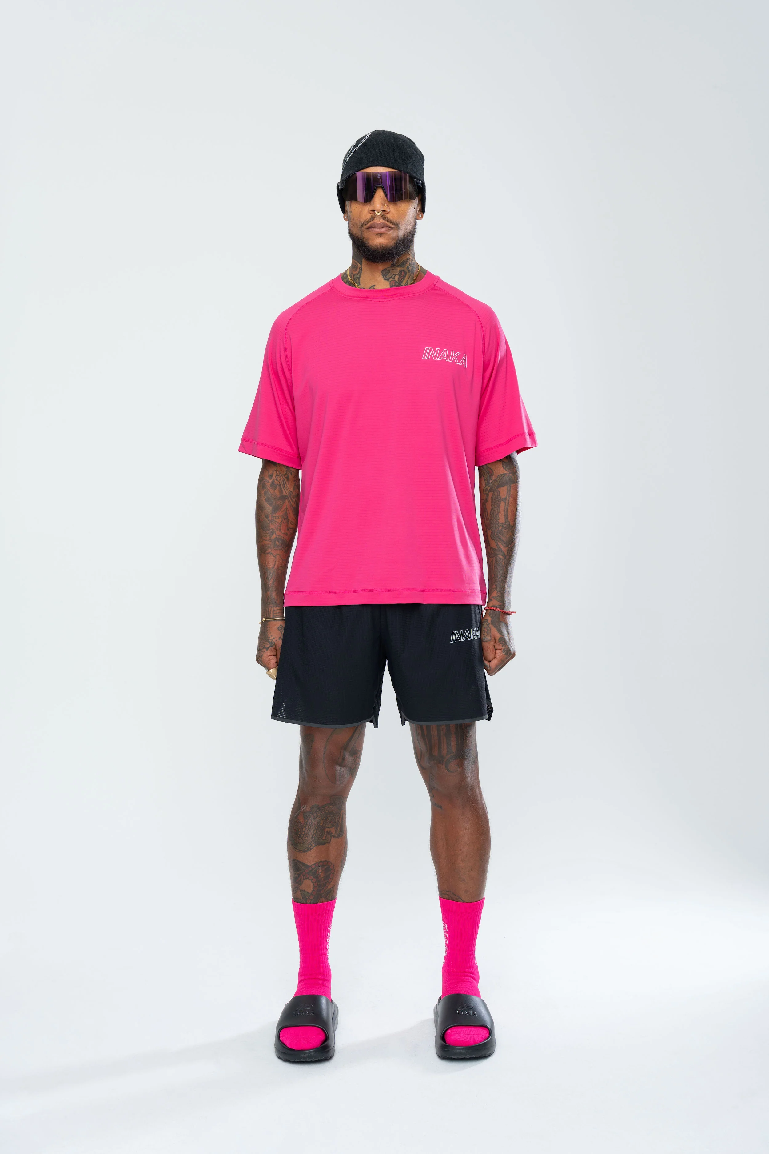 IRC TEAM TEE - ELECTRIC PINK - Image 3