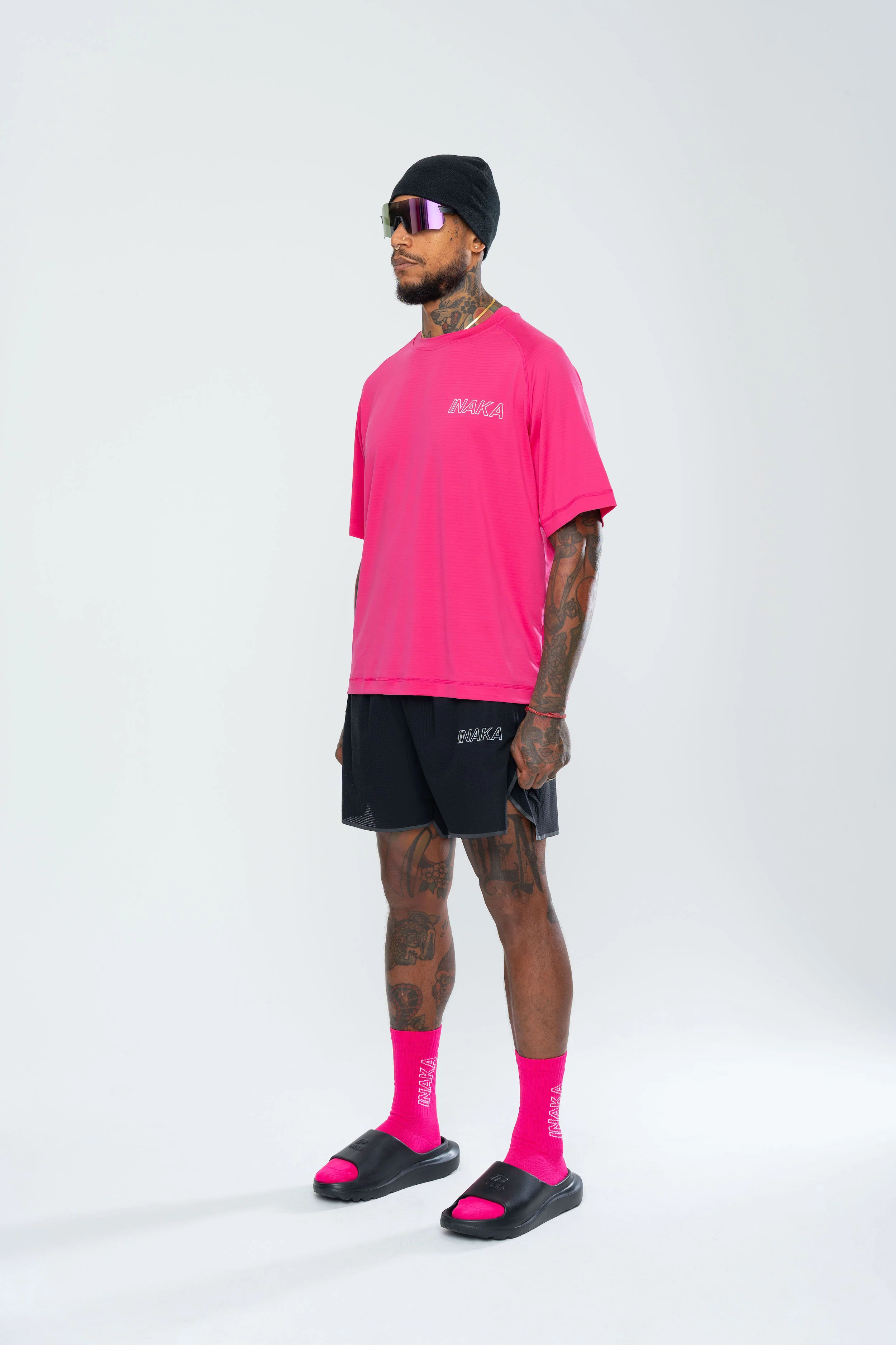 IRC TEAM TEE - ELECTRIC PINK - Image 4