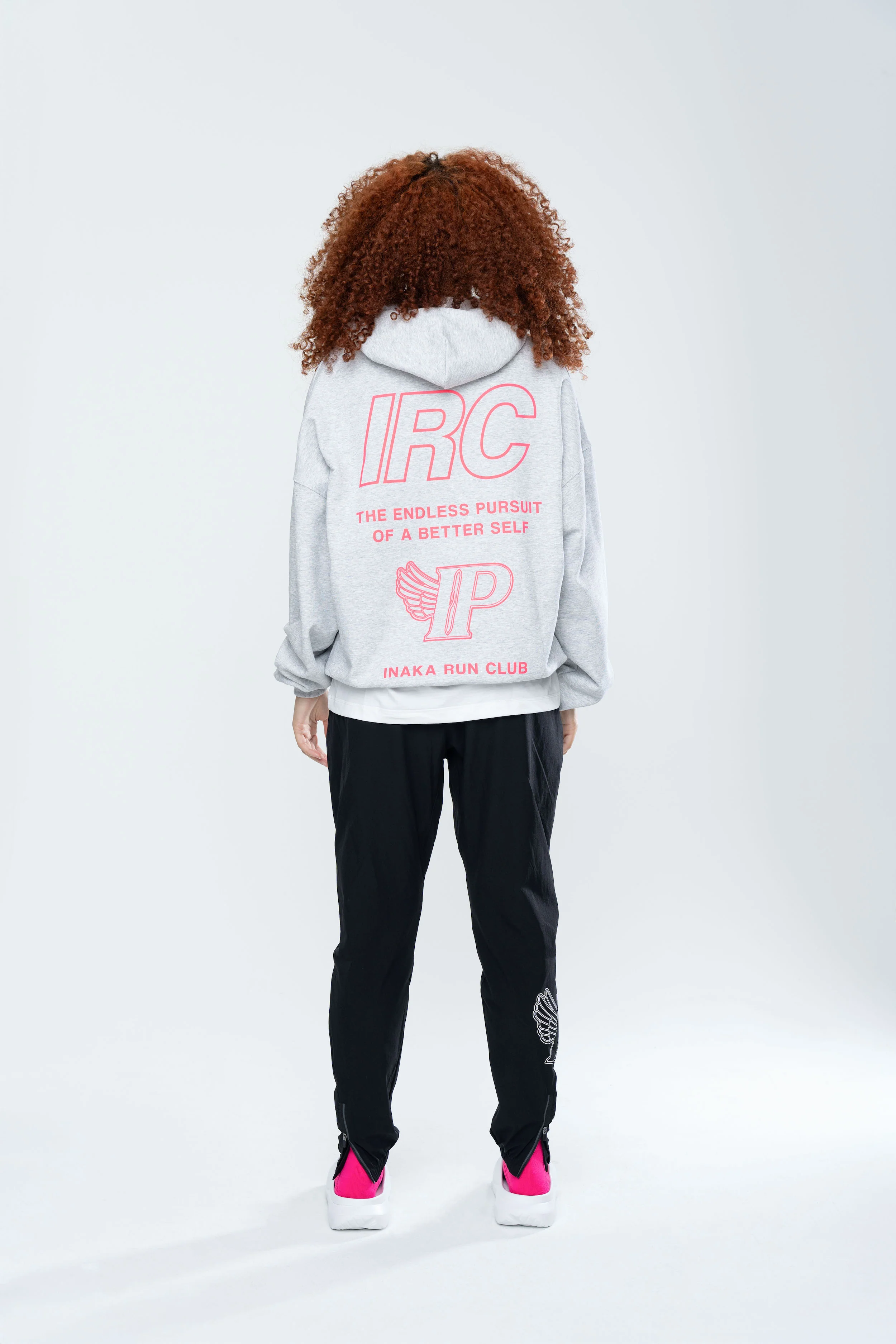 IRC TEAM HOODIE - GREY MARL - Image 11