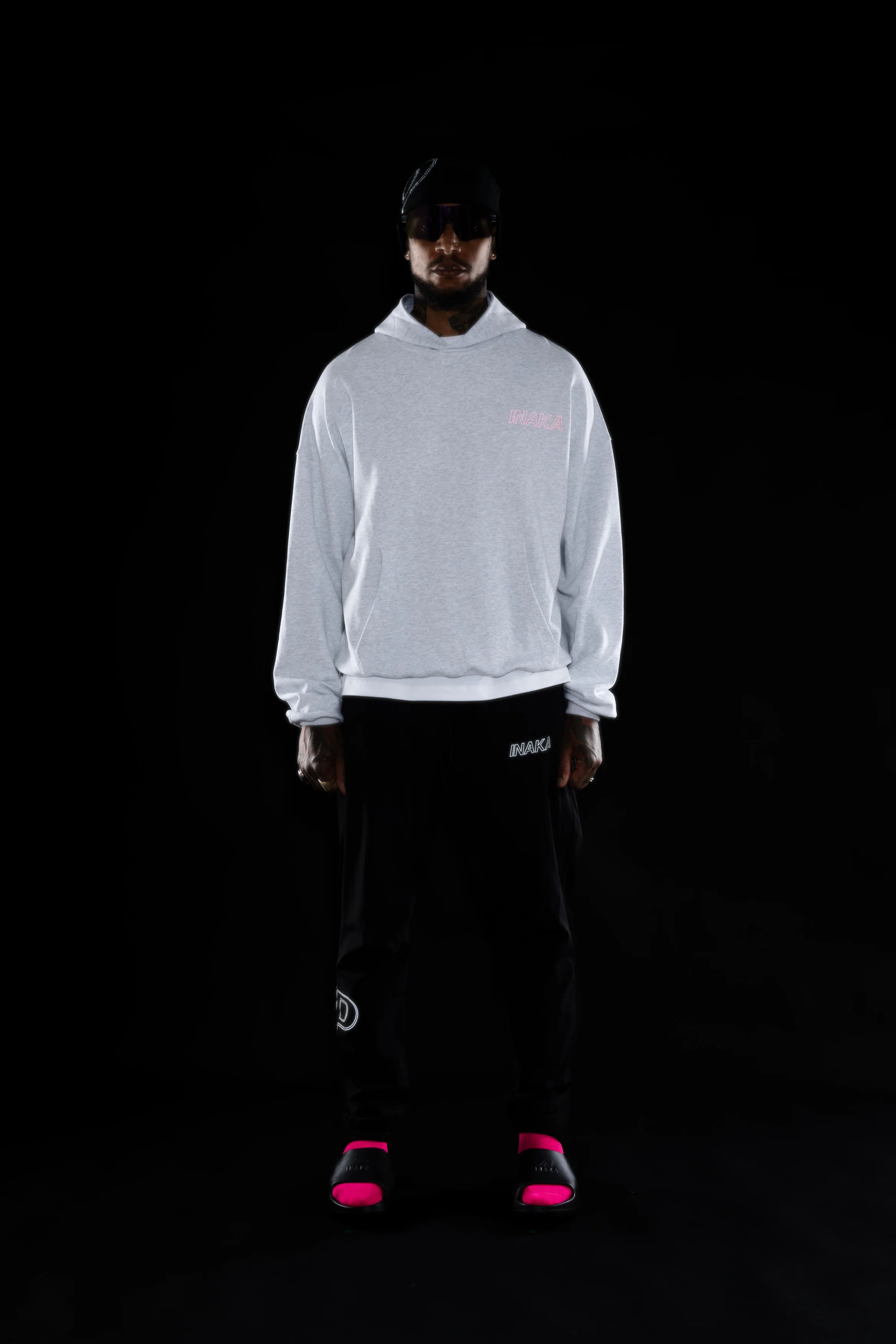 IRC TEAM HOODIE - GREY MARL - Image 13