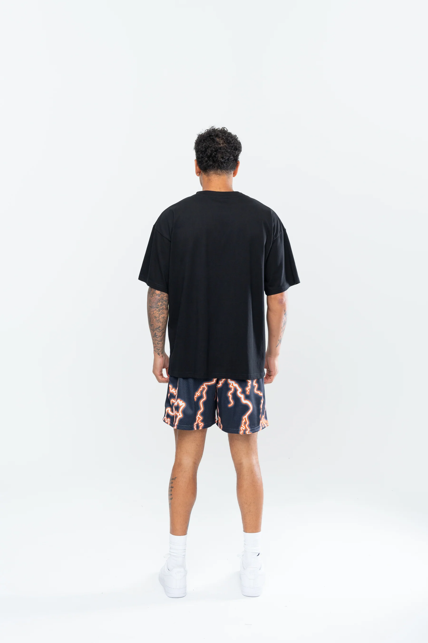 THUNDERSTRUCK  MESH SHORTS - GOLD - Image 6