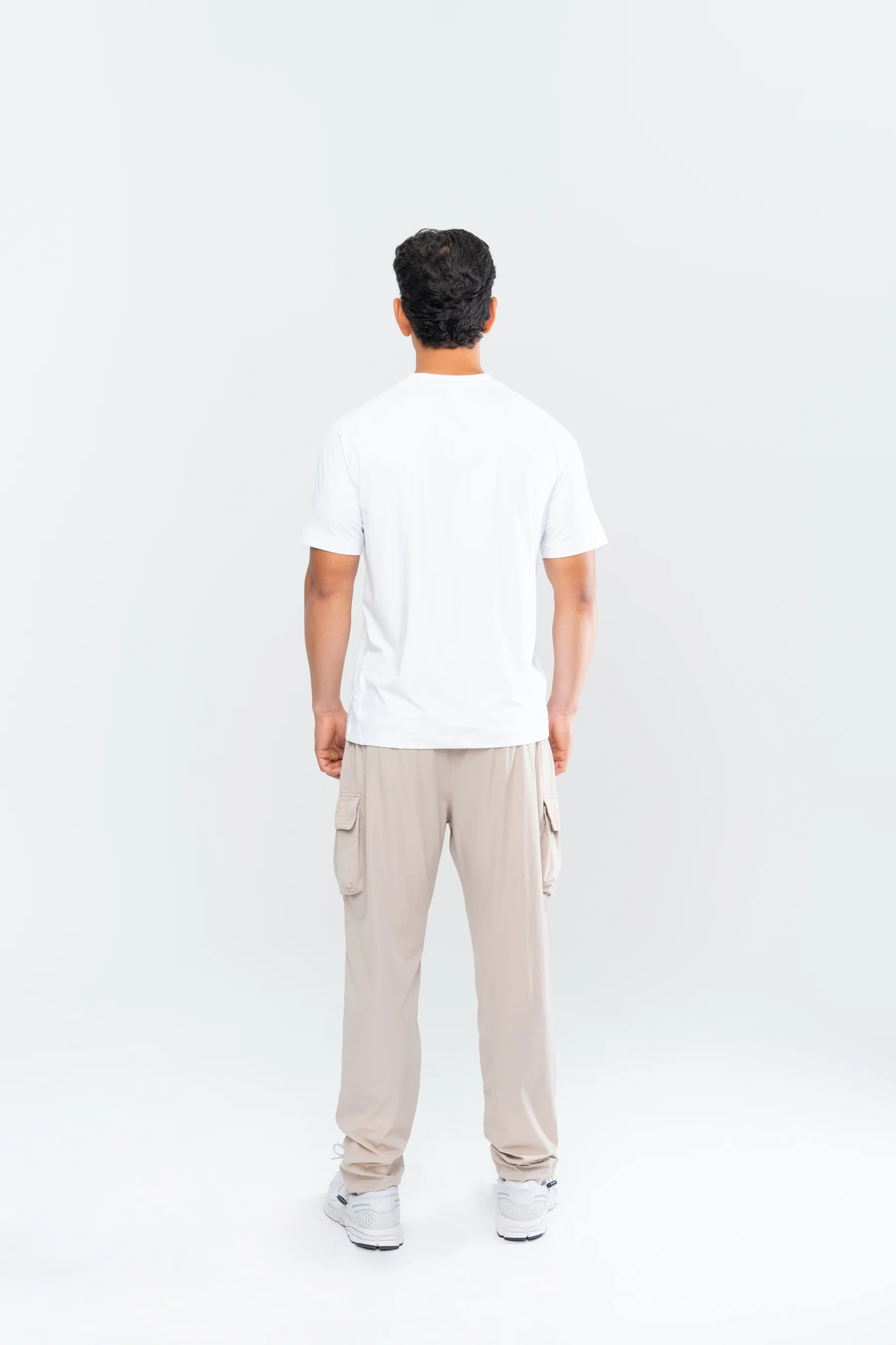 MEN'S PERFORMANCE TECH CARGO JOGGERS - TAUPE - Image 6