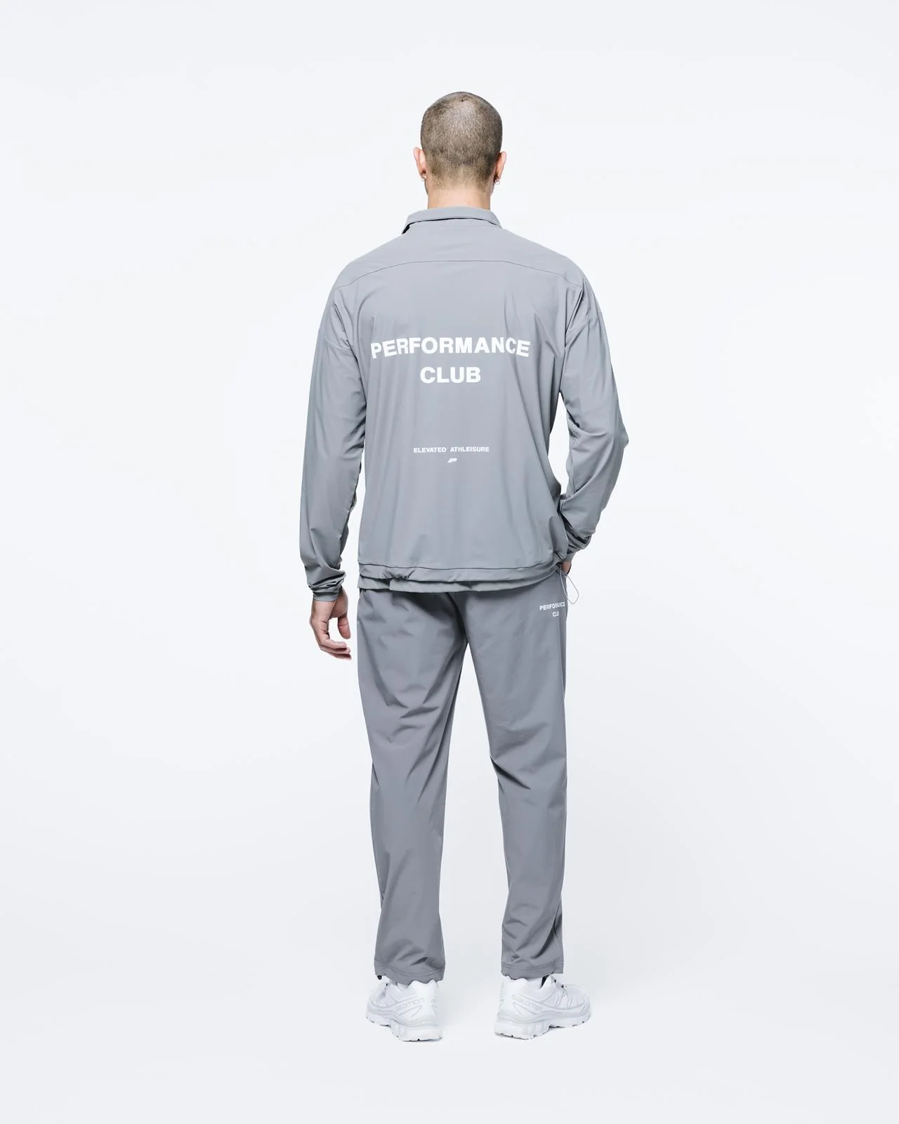 PERFORMANCE CLUB 1/4 ZIP JACKET - GREY - Image 4