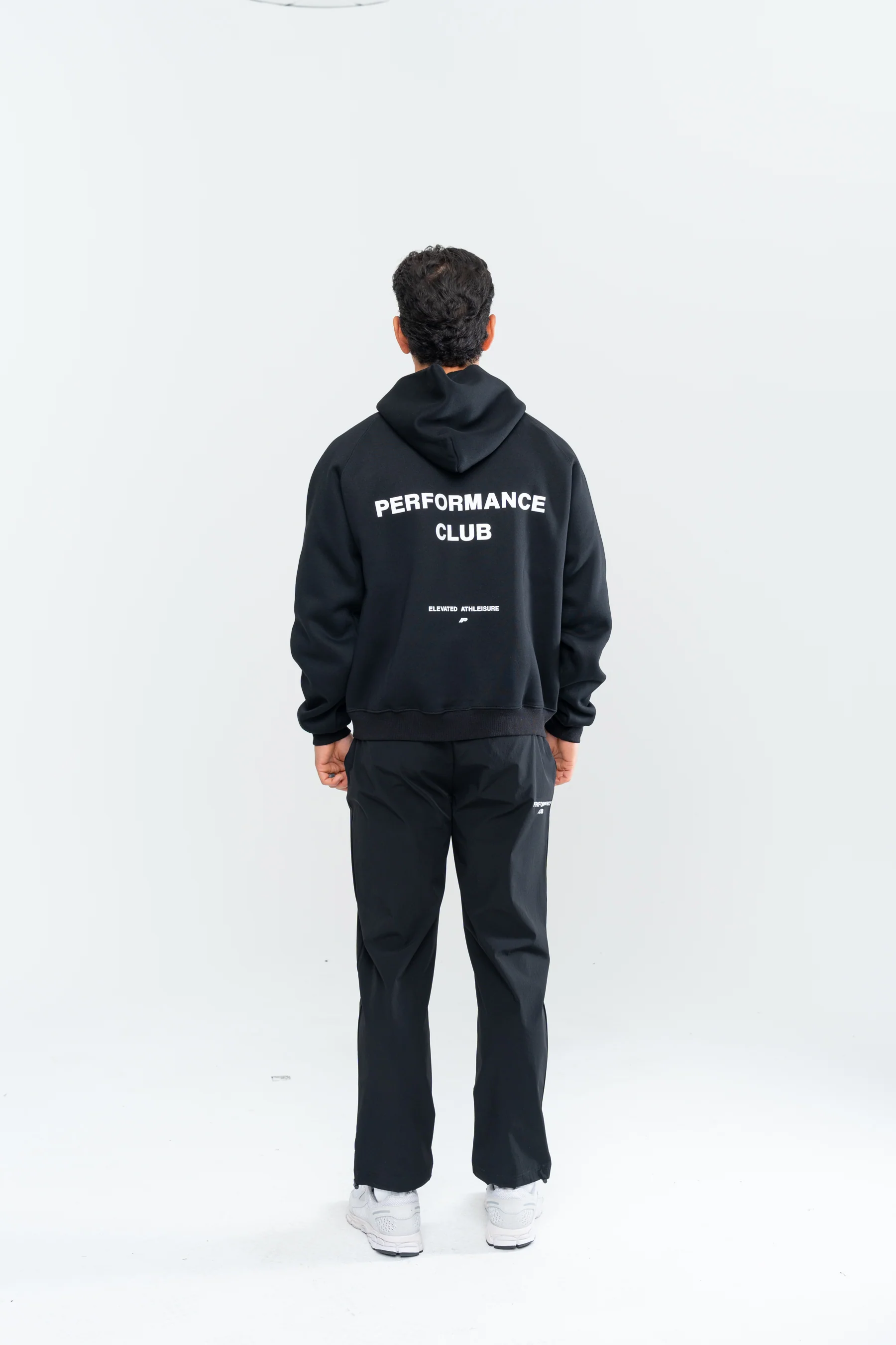 PERFORMANCE CLUB HOODIE - BLACK - Image 5