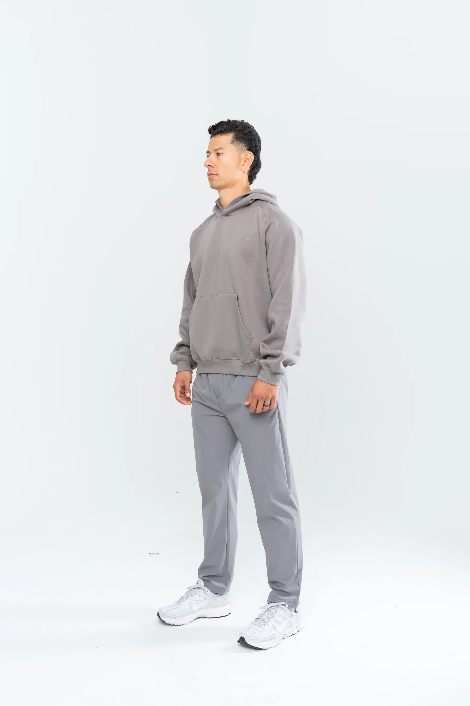 PERFORMANCE CLUB HOODIE - GREY - Image 4