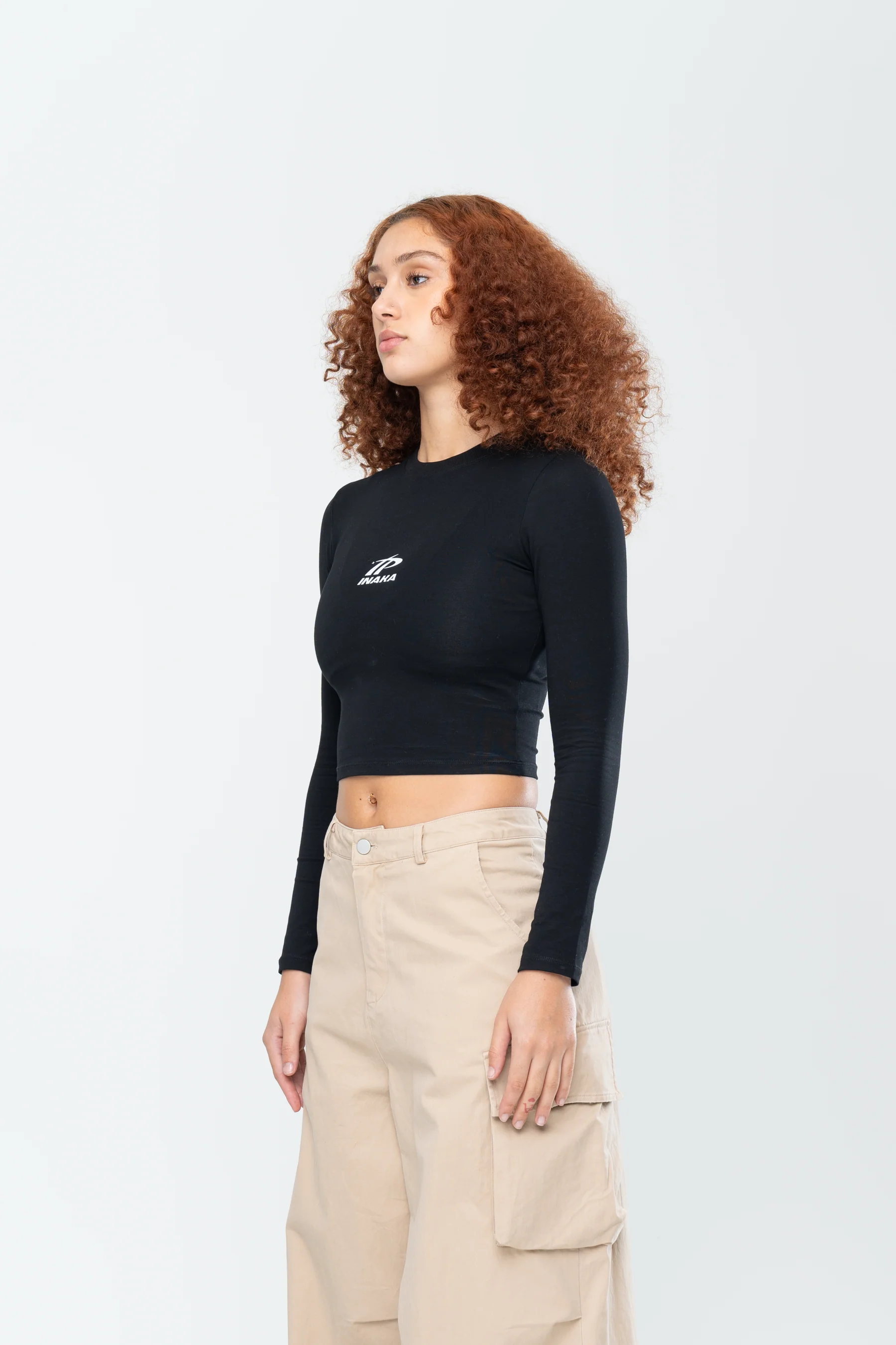 SPORTSWEAR BABY LS TEE - BLACK - Image 4
