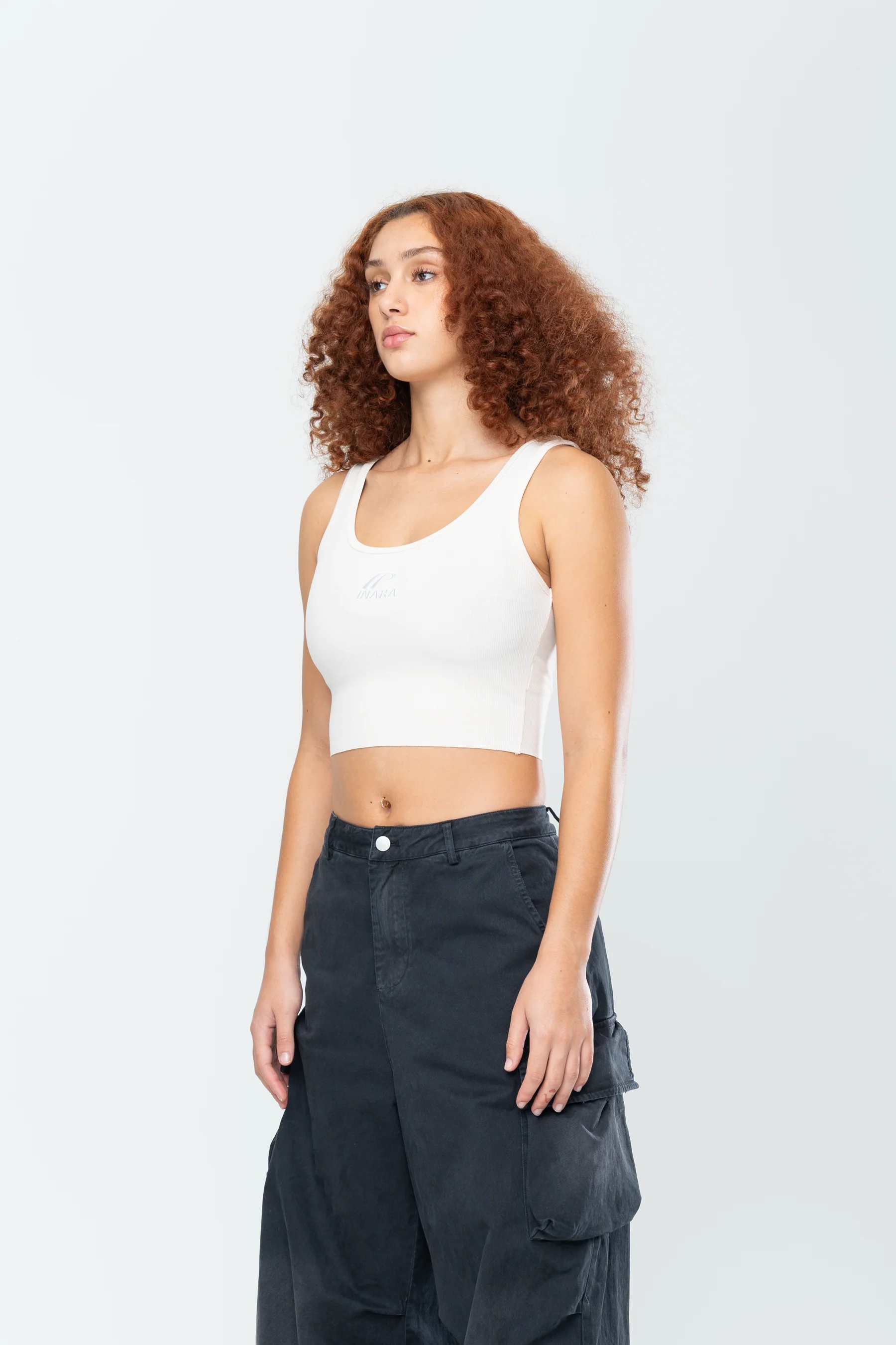 SPORTSWEAR BABY TANK - BEIGE - Image 3