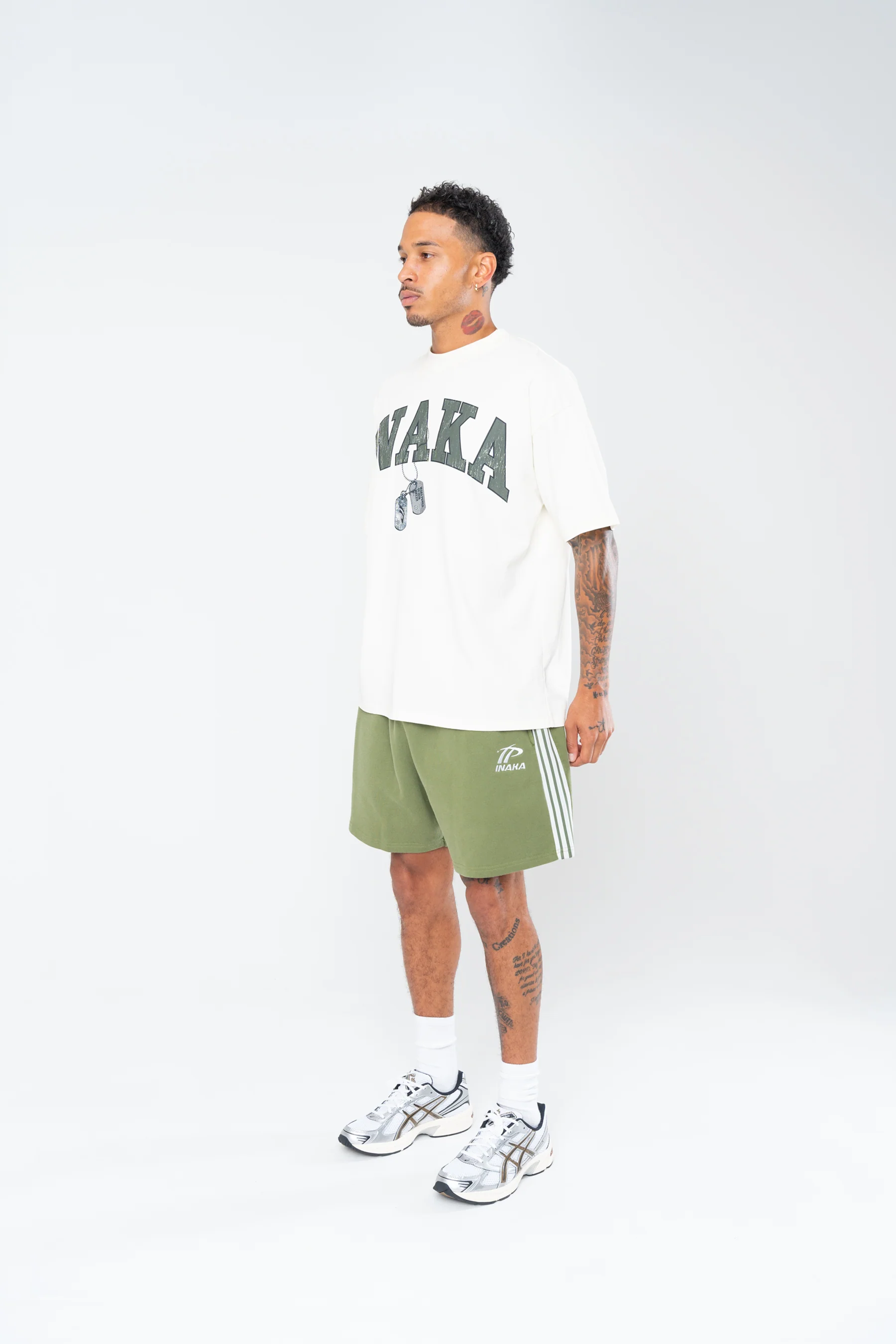 SPORTSWEAR SWEAT SHORTS - OLIVE - Image 5