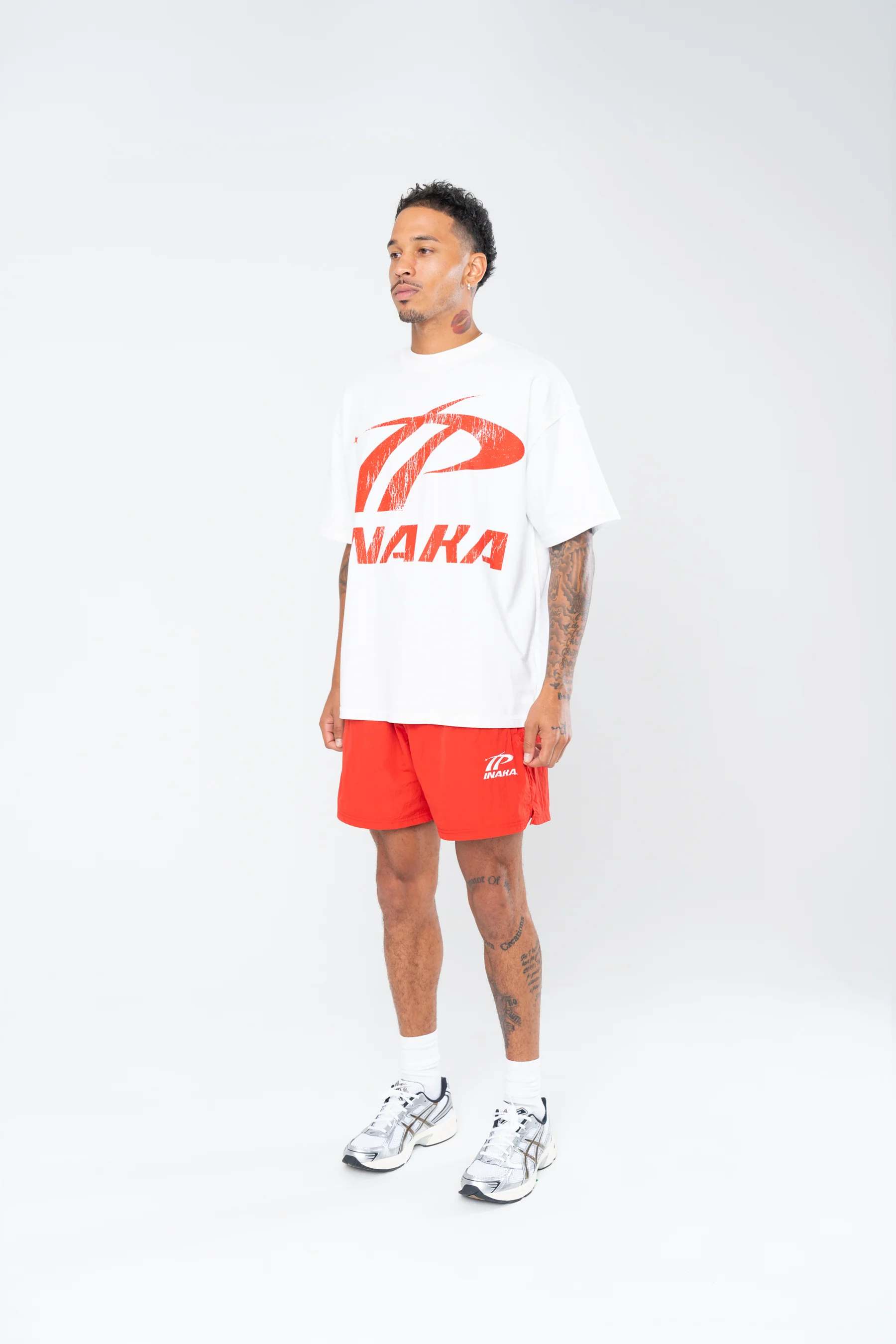 SPORTSWEAR NYLON SHORTS - RED - Image 5