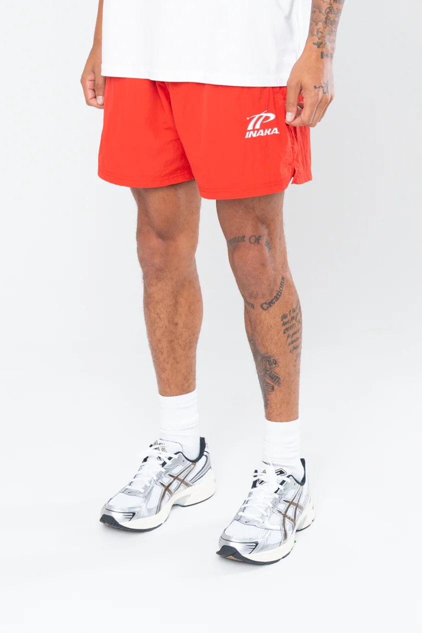 SPORTSWEAR NYLON SHORTS - RED - Image 6