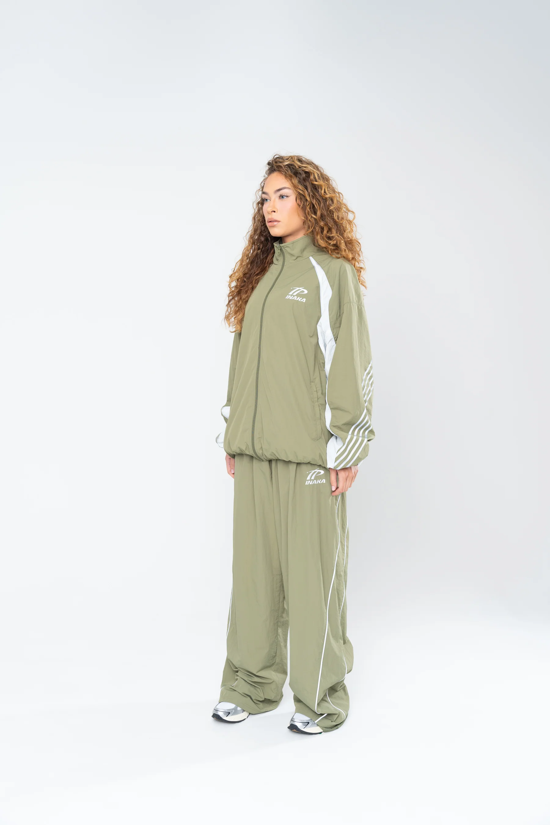 SPORTSWEAR TRACK JACKET - BURNT OLIVE - Image 10