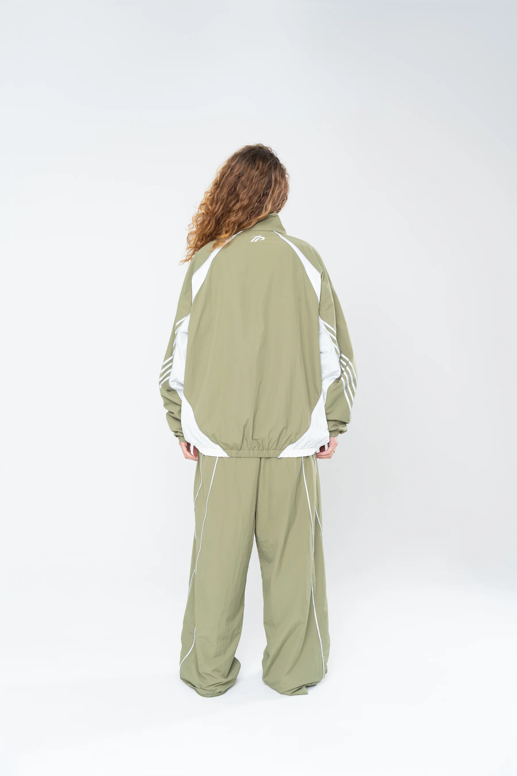 SPORTSWEAR TRACK JACKET - BURNT OLIVE - Image 12
