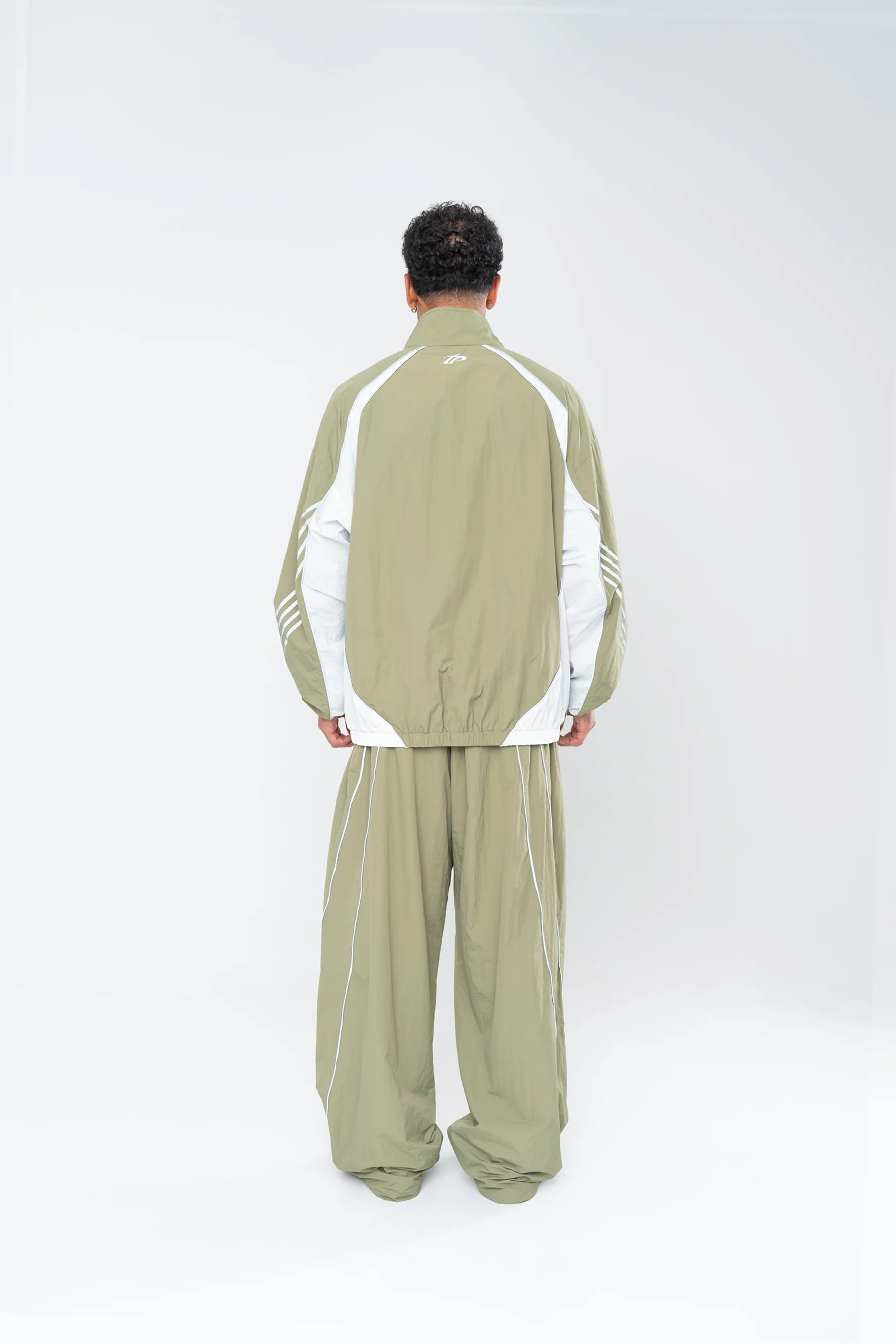 SPORTSWEAR TRACK JACKET - BURNT OLIVE - Image 6